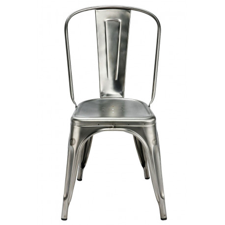 Chaise A de marque Tolix en métal