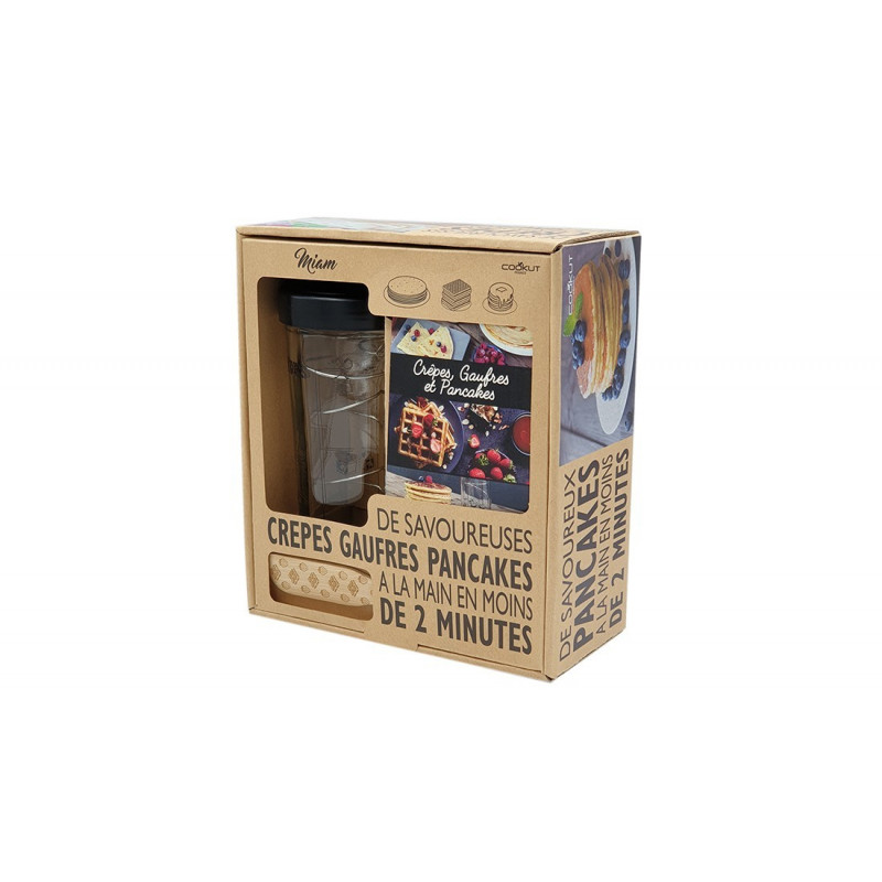 Coffret Miam Shaker à Crêpes Cookut 