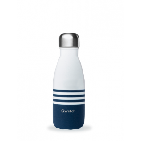 Bouteille isotherme marinière bleu 500ml Bouteille isotherme marinière bleu 500ml