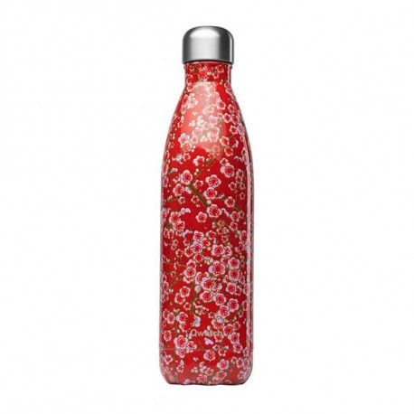 Bouteille isotherme flower rouge 500ml Bouteille isotherme flower rouge 500ml