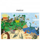 Puzzle Château fort 150pcs  - Pirouette Cacahouète