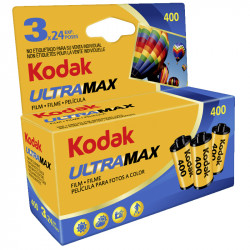 KODAK Film Ultramax 400 135-24 poses Tripack