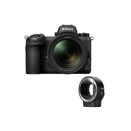 NIKON Z6 II + 24-70 mm f/4 S + Bague d'adaptation F