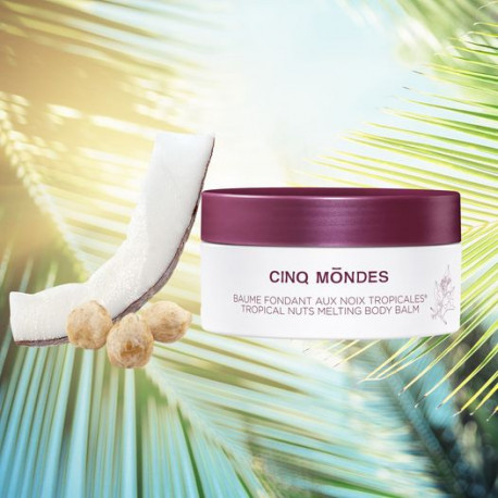Baume fondant aux noix Tropicales 200 ml CINQ MONDES Baume fondant aux noix Tropicales 200 ml CINQ MONDES