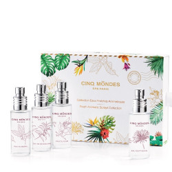 Coffret Collection " Eaux FraÎches  Aromatiques   CINQ MONDES