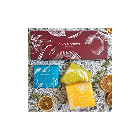 Collection Savons Aromatiques CINQ MONDES Collection Savons Aromatiques CINQ MONDES