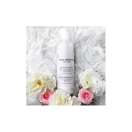 Mousse Lait de Fleurs 150 ml CINQ MONDES Mousse Lait de Fleurs 150 ml CINQ MONDES