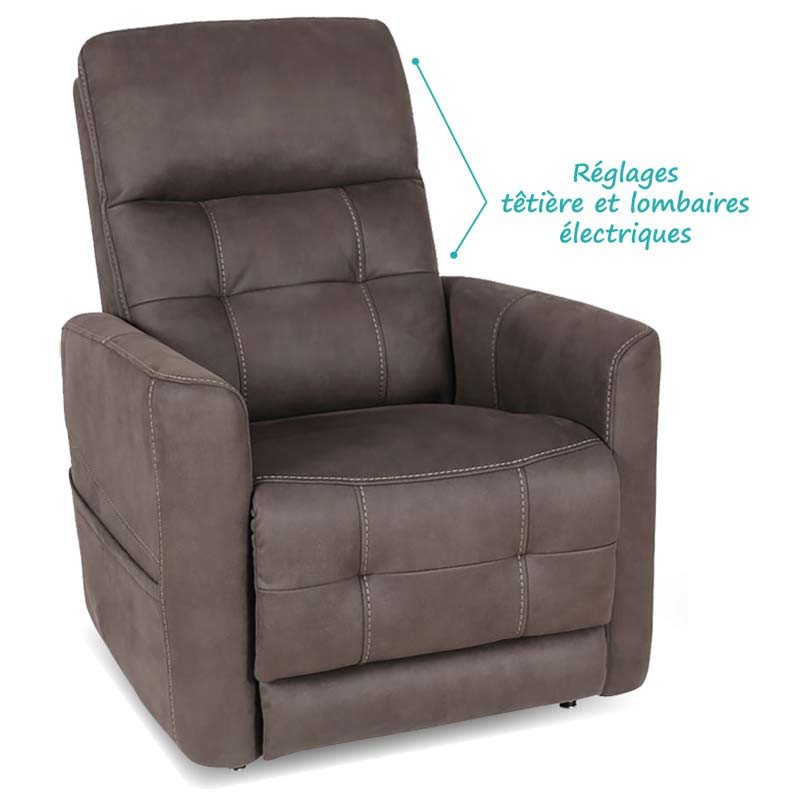 Avis Fauteuil Releveur Bastide FAUTEUIL RELEVEUR Confort + 4 Moteurs disponible chez BASTIDE à Arques