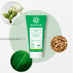 Le double gommage universel  50 ml   BIOVIVE