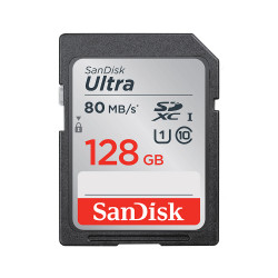 SANDISK SD Ultra 128GB 100MB/S CL10