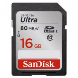 SANDISK SD Ultra 16GB 80MB/S CL10