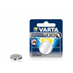 VARTA Professional CR2025 Pile Bouton Lithium