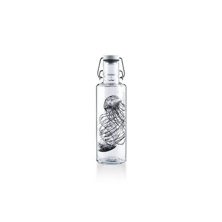 BOUTEILLE VERRE MÉDUSE 600ML