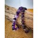 Bracelet Améthyste Chevron