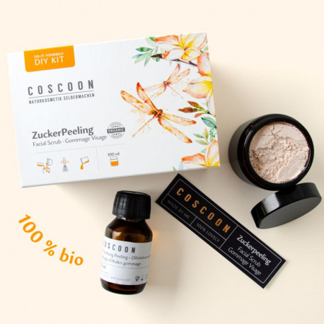 Coffret DIY gommage visage bio Coffret DIY gommage visage bio