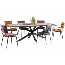 Chaise et chaise de bar Ysia