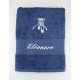 Drap de bain personnalisé chaussons de danse
