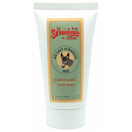 Crème pieds au lait d'ânesse BIO Crème pieds au lait d'ânesse BIO