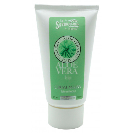 Crème mains au lait d'aloe vera BIO Crème mains au lait d'aloe vera BIO