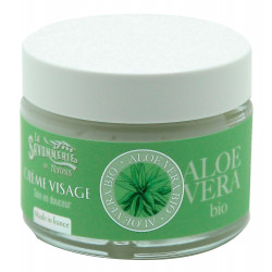 Crème visage au lait d'aloe vera BIO