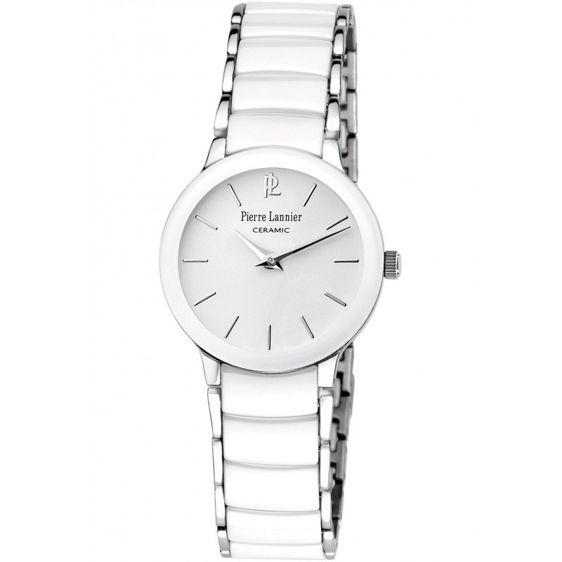 Montre Pierre Lannier Céramique Blanche femme