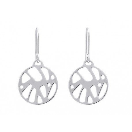 BOUCLES D'OREILLES PENDANTES PERROQUET ARGENTÉES BOUCLES D'OREILLES PENDANTES PERROQUET ARGENTÉES