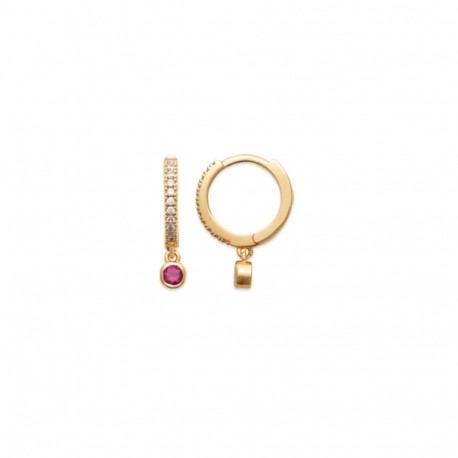Boucles d'Oreilles Plaqué Or Soleil Boucles d'Oreilles Plaqué Or Soleil