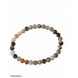 Bracelet lithothérapie agate botwstana