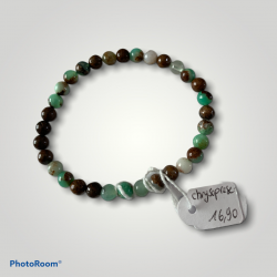 Bracelet chrysoprase