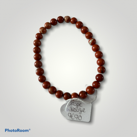 Bracelet jaspe rouge Bracelet jaspe rouge