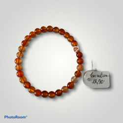 Bracelet cornaline