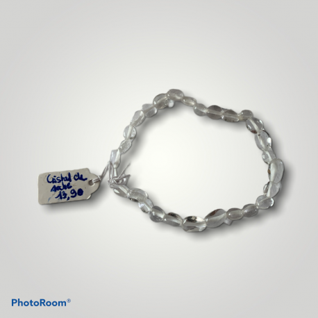Bracelet cristal de roche Bracelet cristal de roche