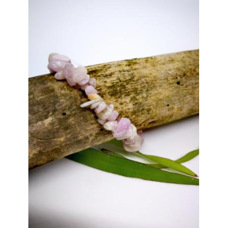 Bracelet baroque Kunzite rose Bracelet baroque Kunzite rose