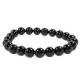 Bracelet Agate noire ou Onyx