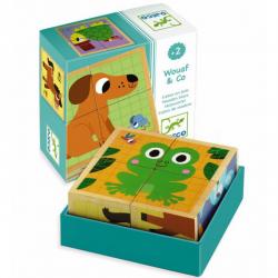 Cubes en bois - CubaBasic - DJECO