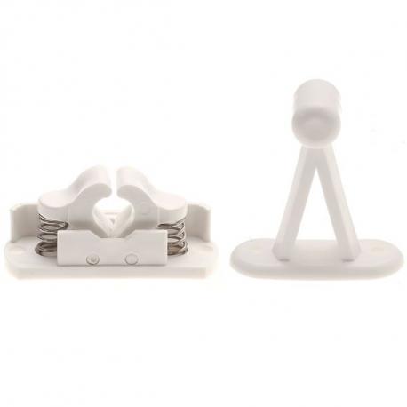 Bloque porte VIVA plastique avec ressort Bloque porte VIVA plastique avec ressort