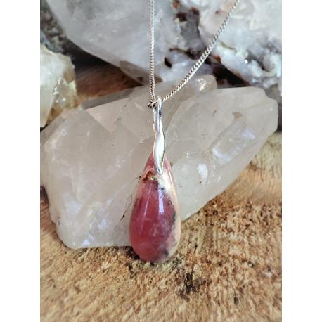 Pendentif Rhodochrosite