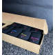 Coffret Semainier 7 paires Chaussettes Noir LABONAL