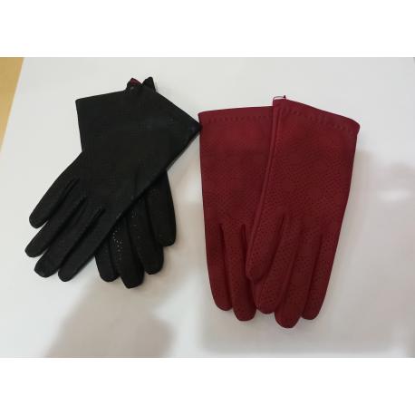 Gants cuir agneau double soie Gants cuir agneau double soie