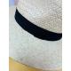 chapeau grand bord paille MTM