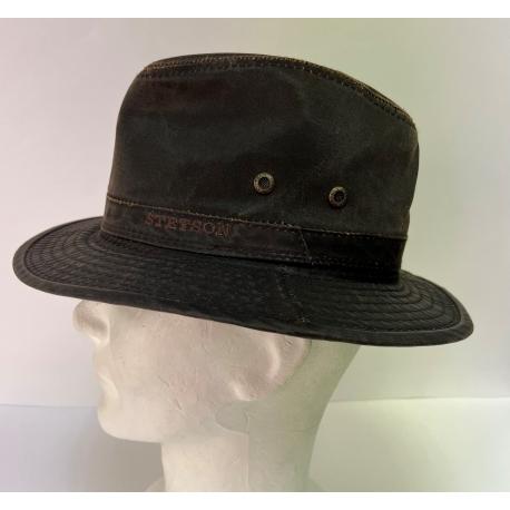 chapeau brosse coton STETSON