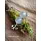 Puces d'oreilles argent 925