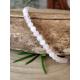 Bracelet Béryl rose ou Morganite
