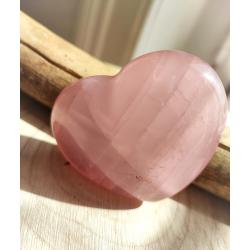 Coeur Quartz rose