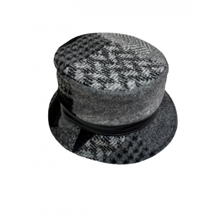 chapeau laine à carreaux BAO HATS chapeau laine à carreaux BAO HATS
