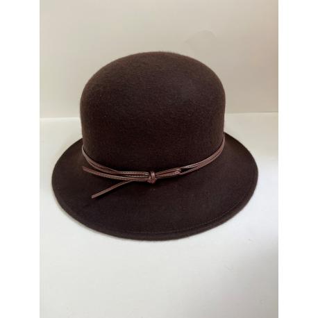 feutre laine marron BAO HATS