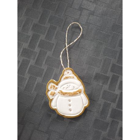 Bonhomme de neige White&gold Bonhomme de neige White&gold