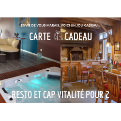 Chèque cadeau DUO repas et SPA