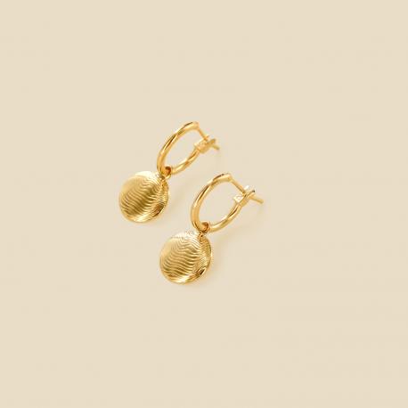 LES BOUCLES D’OREILLES PLAQUÉ OR AMMARA