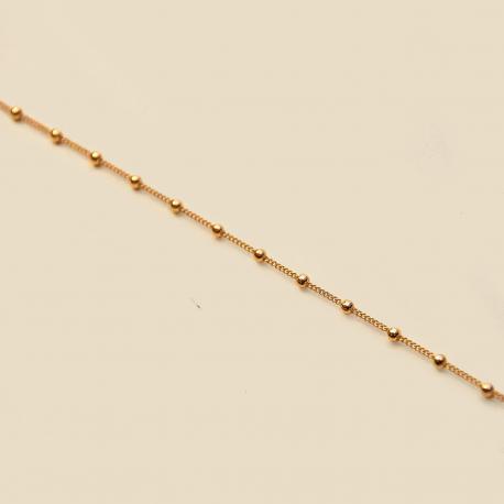 LE COLLIER PLAQUÉ OR JASPE LE COLLIER PLAQUÉ OR JASPE